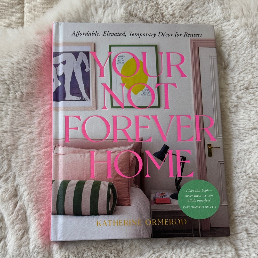 Your not forever home Katherine Ormerod book